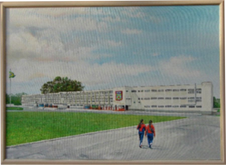 Obra Colégio Militar de Curitiba, 3º colocado.